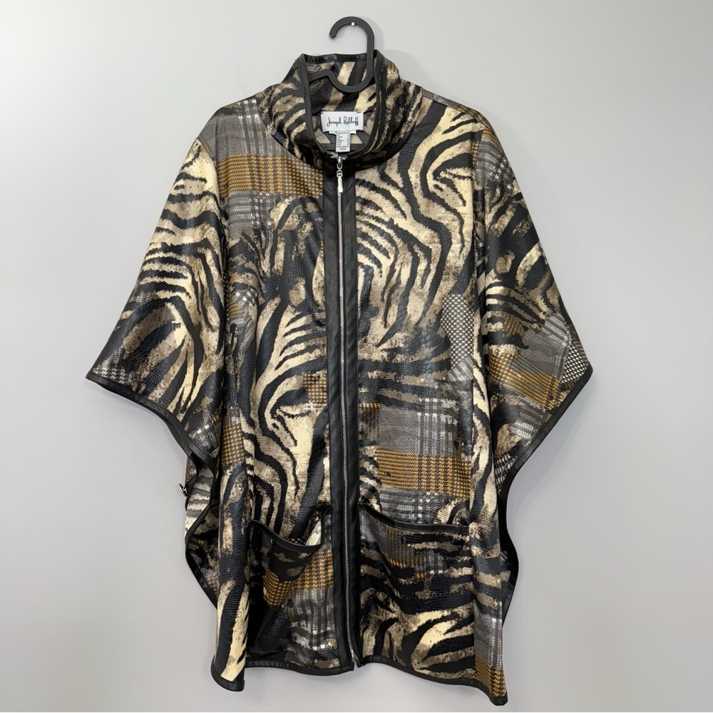 Joseph Ribkoff Animal Print Jacket sz US 14 - Picture 8 of 17